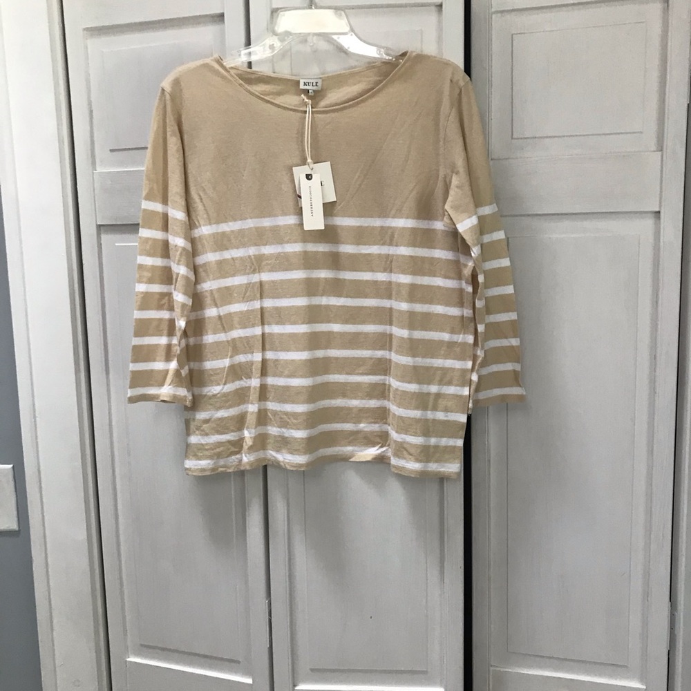 Anthropologie Kule NWT 100% Cotton Top - L
